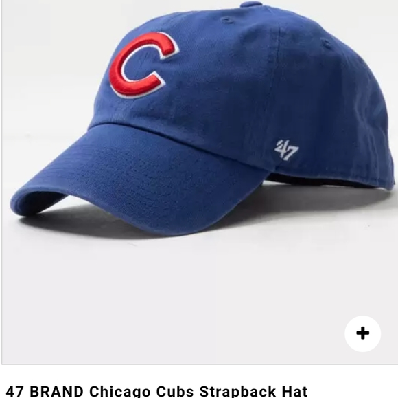 Chicago Cubs 47 Brand Clean Up Adjustable Hat - Picture 3 of 3